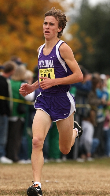 2009 CIF XC Boys D3-113.JPG - 2009 California CIF Cross Country Championships, Woodward Park, Fresno, California